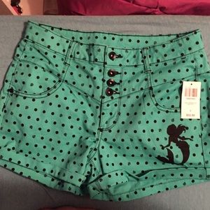 Size 9 Ariel Disney the little mermaid shorts